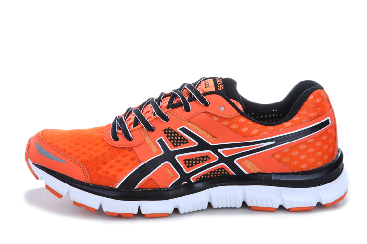 Chaussure Asics Tennis Quick 33 Orange Homme Pas Cher